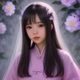 樱花少女和风娘化皮肤缩略图，粉白配色和服少女精细像素绘制